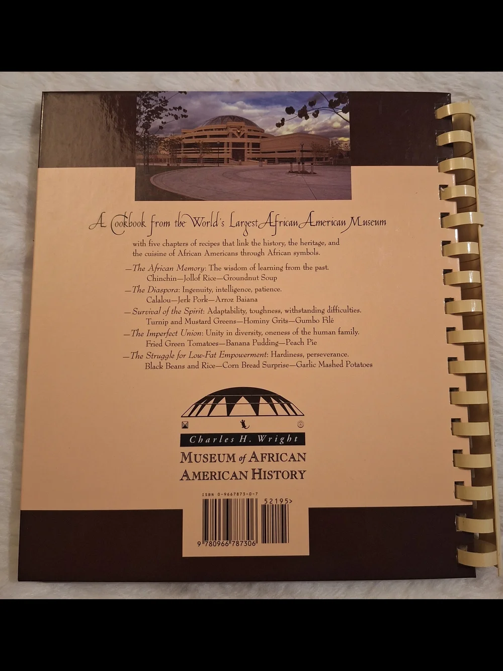 Of the People: An African American Cooking Experience — Brown Cover Cookbook